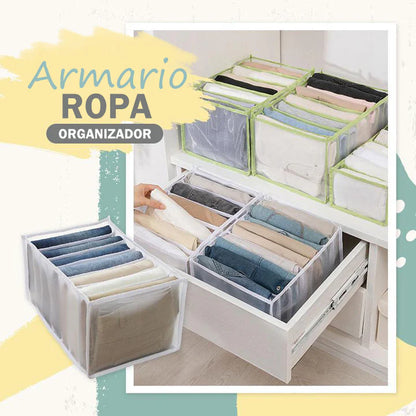 ORGANIZADOR DE ROPA PARA ARMARIO （2PCS）