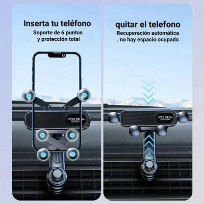 Soporte para móvil de coche ajustable 360°