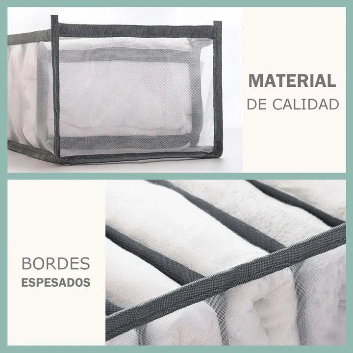 ORGANIZADOR DE ROPA PARA ARMARIO （2PCS）